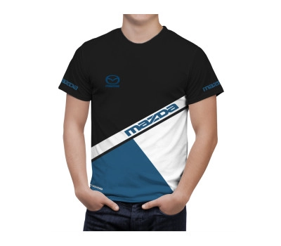 Mazda Black Blue T-Shirt
