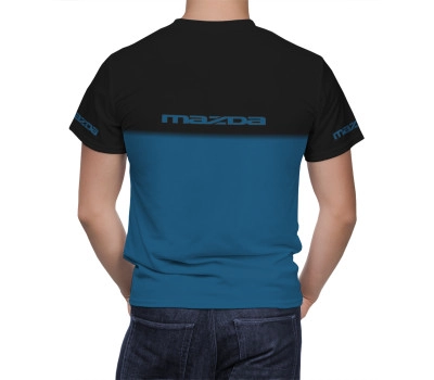 Mazda Black Blue T-Shirt