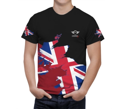 Mini Cooper Great Britain Black T-Shirt