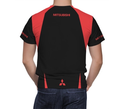 Mitsubishi Black Red T-Shirt