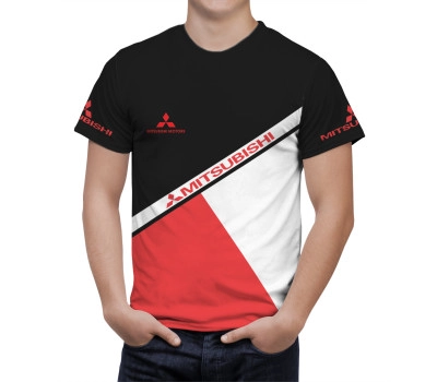 Mitsubishi Black Red Umbro T-Shirt