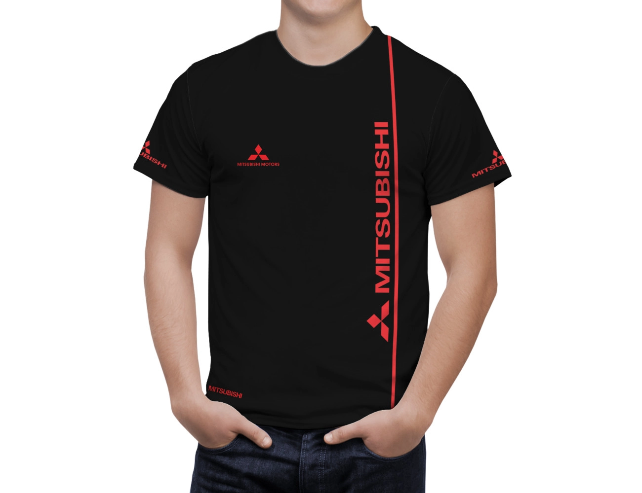 Mitsubishi Black T-Shirt