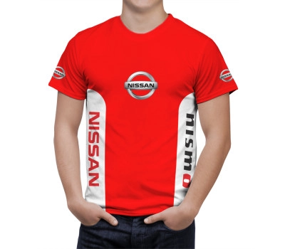 Nissan Nismo Red White T-Shirt