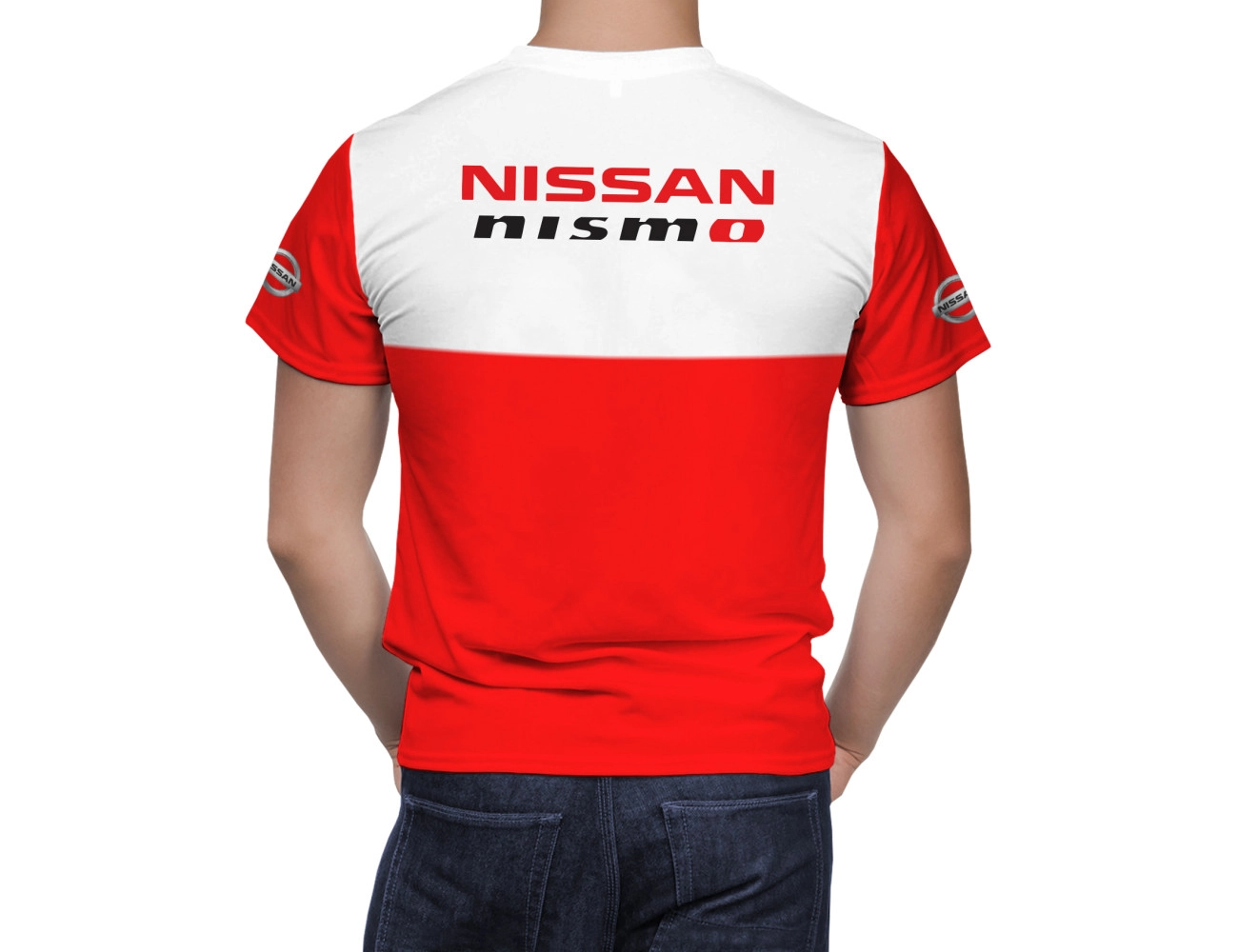 Nissan Nismo Red White T-Shirt
