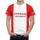 Nissan Red White T-Shirt - Image 1