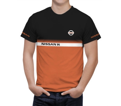 Nissan Black Orange T-Shirt