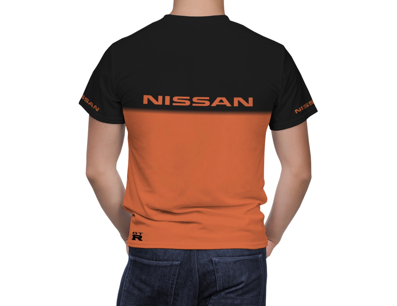 Nissan Black Orange T-Shirt