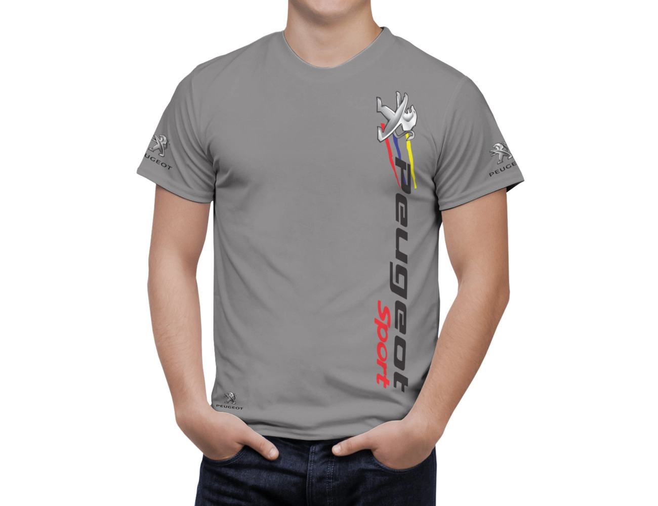 Peugeot Grün T-Shirt, PGTS--6355