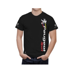 Peugeot Schwarz T-Shirt