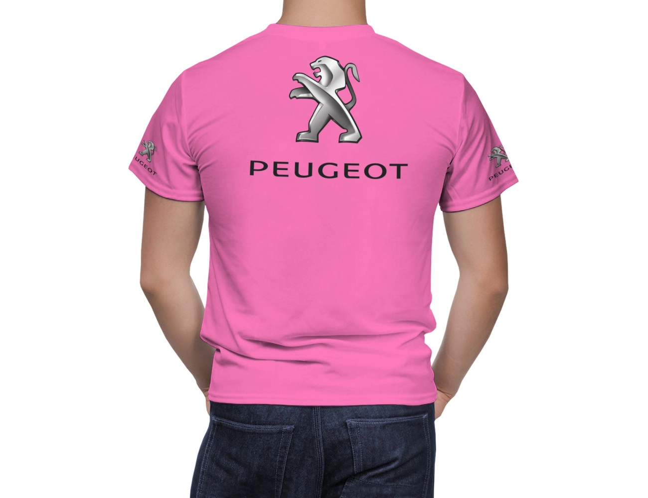 Peugeot Hot Pink T-Shirt, PHPTS--5279