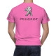 Peugeot Hot Pink T-Shirt - Image 2