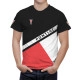 Pontiac Black Red T-Shirt - Image 1