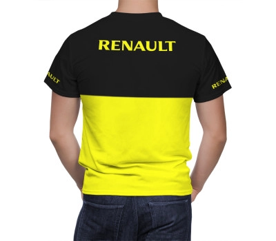 Renault Black Yellow T-Shirt