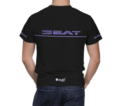 Seat Sport Black T-Shirt