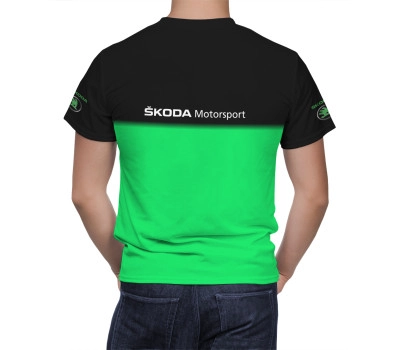 Skoda Black Green T-Shirt