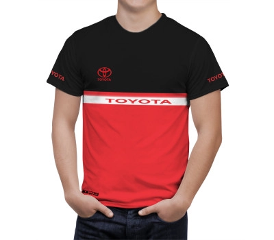 Toyota Red Black T-Shirt