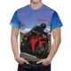 Honda Blue Motor T-Shirt - Image 1