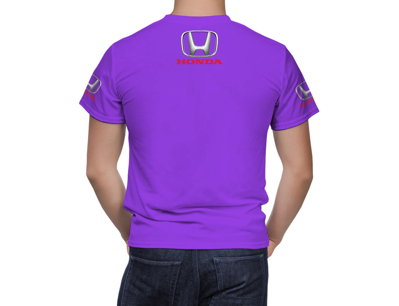 Honda Purple T-Shirt, HPTS--3451