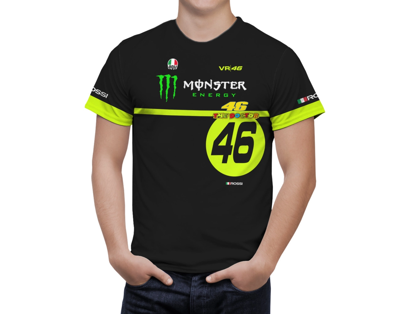Valentino Rossi Monster T-Shirt, VRMTS--6190