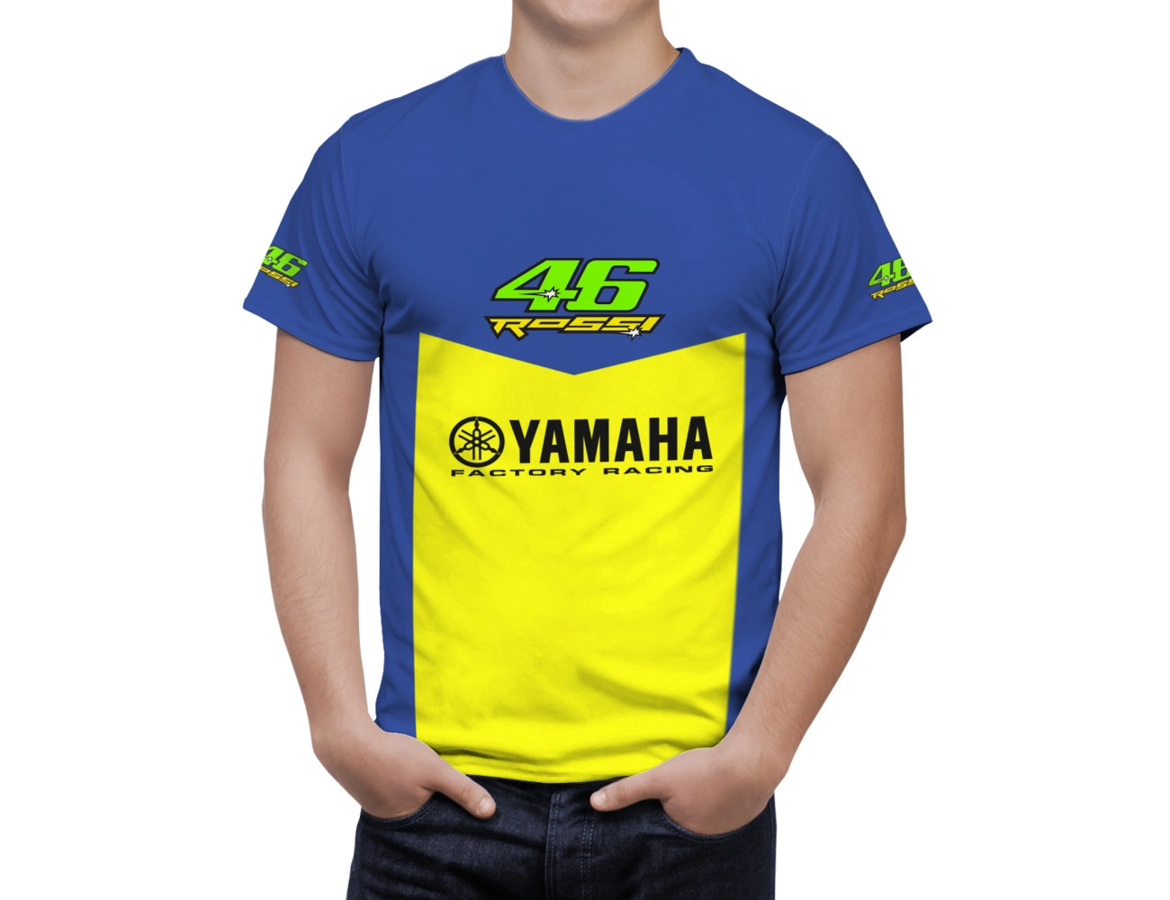 Yamaha Rossi 46 T-Shirt, YR4TS--7699
