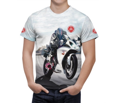 Yamaha White T-Shirt