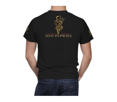 100 Pipers Whisky T-Shirt