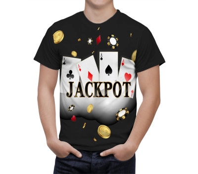 Casino Jackpot Card T-Shirt