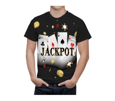 Casino Jackpot Card T-Shirt