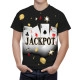 Casino Jackpot Card T-Shirt - Image 1