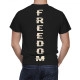 Freedom USA Schwarz T-Shirt - Image 2