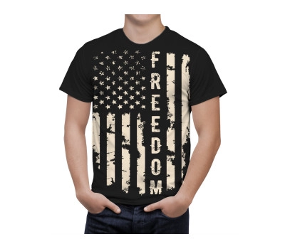 Freedom USA Black T-Shirt