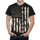 Freedom USA Schwarz T-Shirt - Image 1