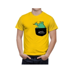 Little Monster Yellow T-Shirt