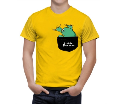 Little Monster Yellow T-Shirt