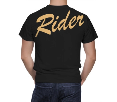 Rider no bike no life custom motorcycle Black T-Shirt
