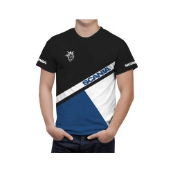Scania Black Blue T-Shirt