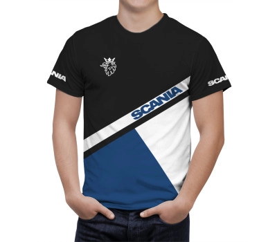 Scania Black Blue T-Shirt