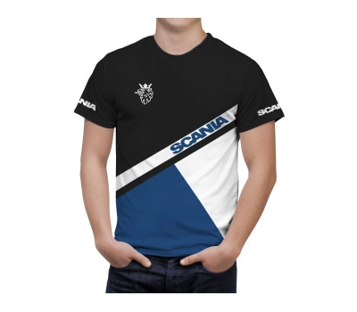 Scania Black Blue T-Shirt