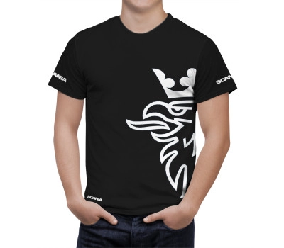Scania Black T-Shirt