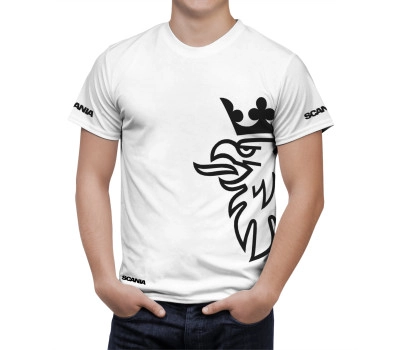 Scania White T-Shirt