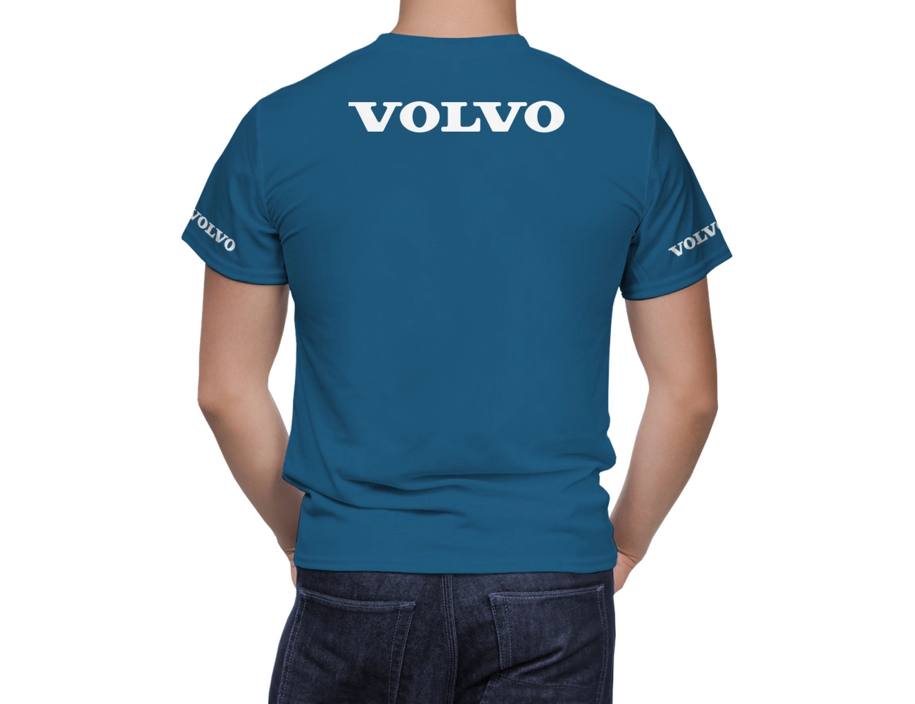 Volvo Truck Blau T-Shirt, VTBTS--3561