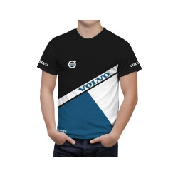 Volvo Schwarz Blau Umbro T-Shirt