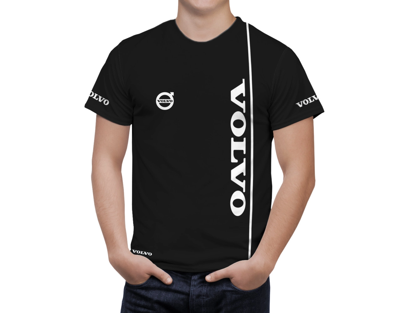 Volvo Truck Schwarz T-Shirt, VTBTS--1106
