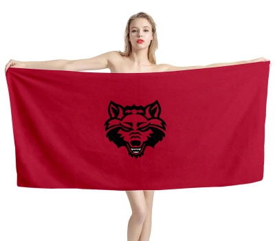 Arkansas State Red Wolves Beach Towel