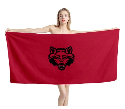 Arkansas State Red Wolves Beach Towel
