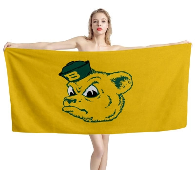 Baylor Bears Flag Beach Towel