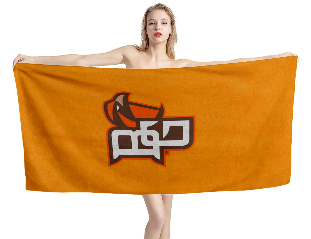 Bowling Green Falcons Beach Towel, NCAA--26