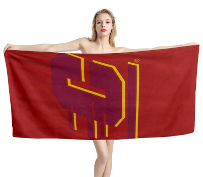 Central Michigan Chippewas Beach Towel