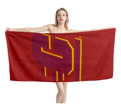 Central Michigan Chippewas Beach Towel