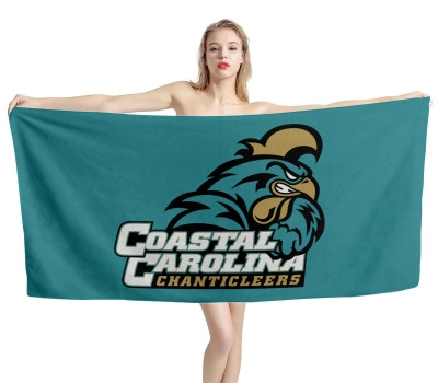 Coastal Carolina Chanticleers Beach Towel